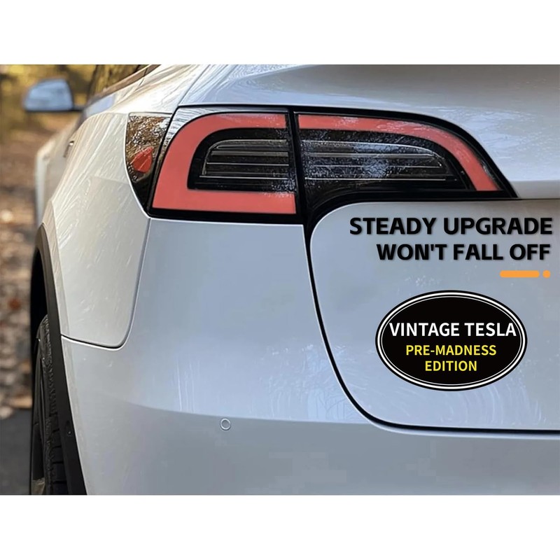 2 Pack Anti Elon Vintage Pre Madness Edition Magnet -