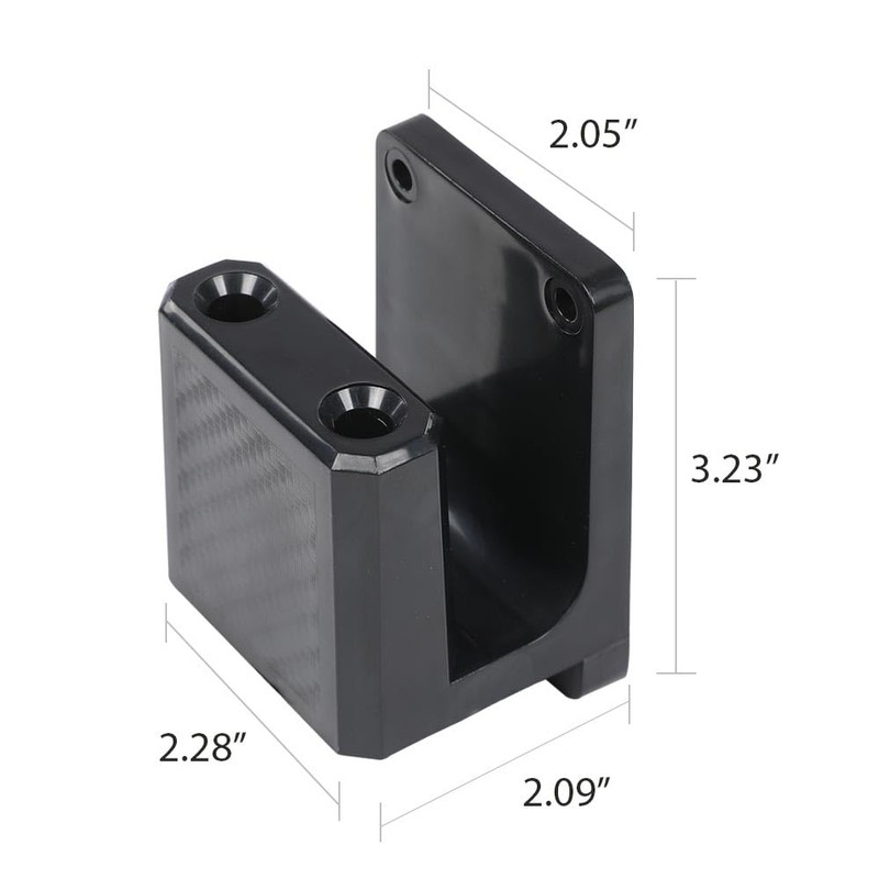 ALLGOOD Rifle Wall Mount, Gun Rack Wall Mount, Floating Display