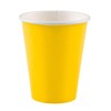 Amscan 10022522 Yellow Bright Paper Cups 266ml-8 Pcs, 8 Count (Pack of 1)