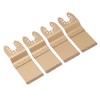 4PCS Oscillating Saw Blade Diamond Cemented Carbide 1.3in Wood Multitool