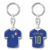 daged Italy Keyring Jersey Key Ring Resin Coating 3D Effect