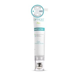 Contorno de Ojos en Gel Anti-Ojeras, Bolsas y Arrugas | Antioxidante, Hidratante, Reafirmante y Antiinflamatorio con Té Verde, Vitamina E y Hamamelis | Punta Metálica Efecto Frío 15 g