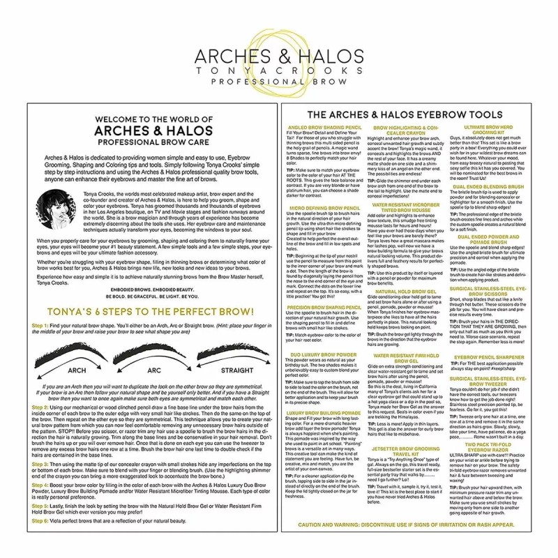 Arches Halos I0101527 Pinzas Quirúrgicas Para Cejas De Acer