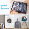 GOGOODA Travel Laundry Bags with Drawstring Closure XL Large Foldable