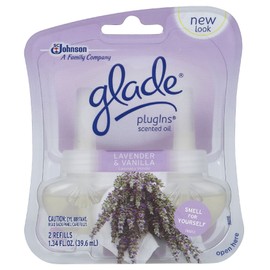 Glade 70031 Lavender & Vanilla Glade® Plugins® Scented Oil Refills