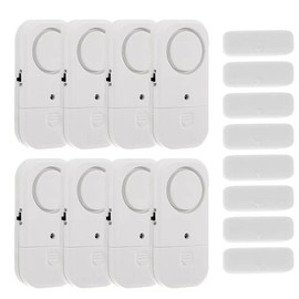 Window and Door Alarm for Kids Safety, 8 Pack Personal Security for Pool, Burglar Alert, Dementia Patients