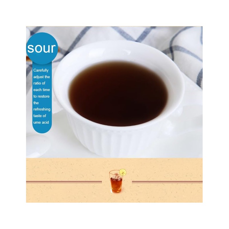 Sour Plum Powder 400g (14.1oz.) Plum juice Concentrated Granules Instant