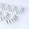 emotao False Eyelashes Natural Upper Eyelashes Short Outer Corner Lower