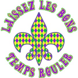 CafePress French Mardi Gras Throw Blanket Super Soft Fleece Plush Throw Blanket, 60"x50"