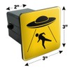 GRAPHICS & MORE Alien Abduction Hazard Warning Sign Tow Trailer