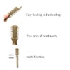 2 Pcs Dual Side Hair Thinning Comb Hair Razor Comb