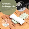 Eco Basics Shoe Deodoriser Twin Pack – 18x6x4 cm. Bamboo