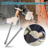 Cold Chisel Set, 2 Piece Set Flat and Pointed Chisels