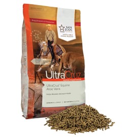 UltraCruz-sc-516523 Equine Aloe Vera Supplement for Horses, 10 lb, Pellet (162 Day Supply)