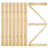 K-Bar Solid Pine Core Unfinished Interior Barn Door Slab DIY