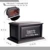 MAKEY'S Wood Urn, Professional Wooden Urns for Human Ashes Adult,Cremation