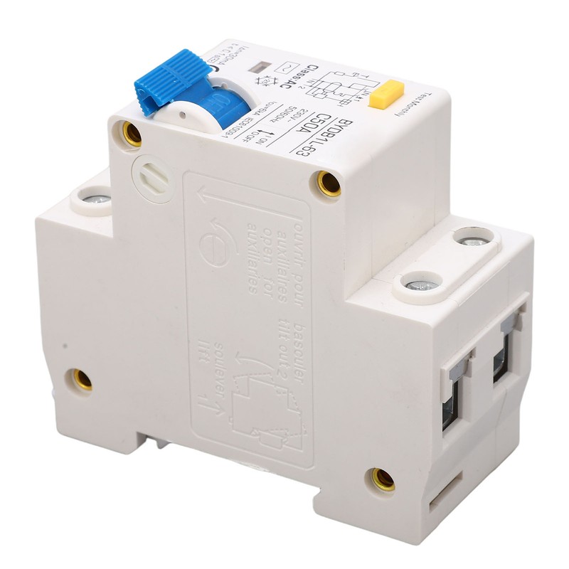 Circuit Breaker 1P+N 50A 230V AC MCB Leakage Protection Switch