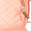 Pink Diaper Bag Backpack Multi Compartment Waterproof Large Capacity Travel