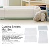 23 Pcs Cutting Mats for Crafts, Cutting Sheets Mat Set,