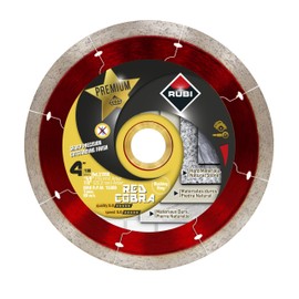Premium Diamond Blade Red Cobra Dry 4"– Ideal for Cutting Porcelain, Ceramic, Marble, Granite, Natural Stone – 5/8” Ring Adapter Included