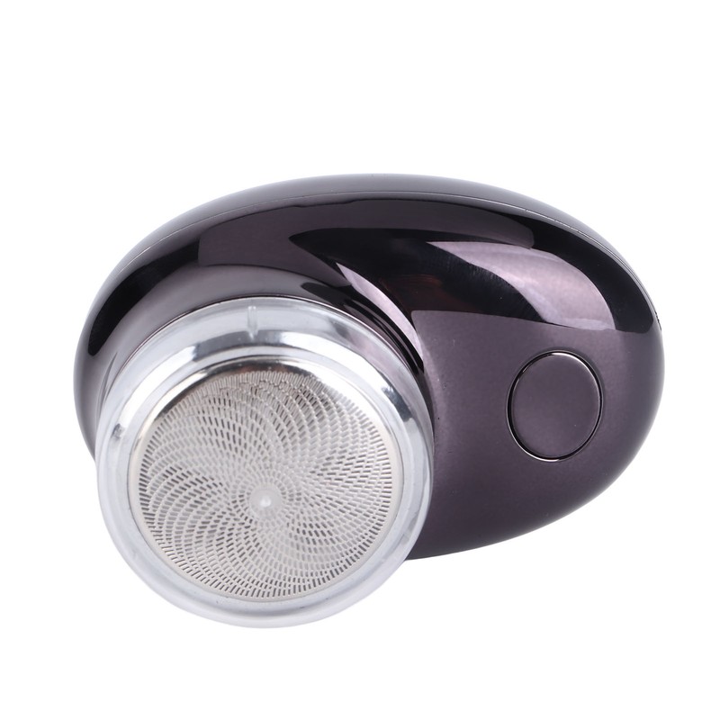 Electric Beard Clipper Fine Trimming Stainless Steel USB Rechargeable Portable