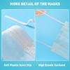 DR.MOXA Face Masks Disposable 100 Pack, PFE>95%, 3 Ply Protection