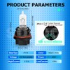 SOFOC -PH11 Motorcycle/Car ATV Headlight Fog Light Replacement High Beam