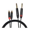 Cascha Advanced Line Audio Cable RCA (2M) to Jack (2M),