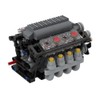 Motor V8 con caja de cambios Tech Engine Model Building