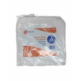 Dynarex 3515 Heavy Duty Cot Sheet with Elastic 30" X 71"