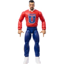Mattel WWE Andre Chase Action Figure, Main Event Series #151 6-inch Collectible with 10 Articulation Points & Life-Like Look