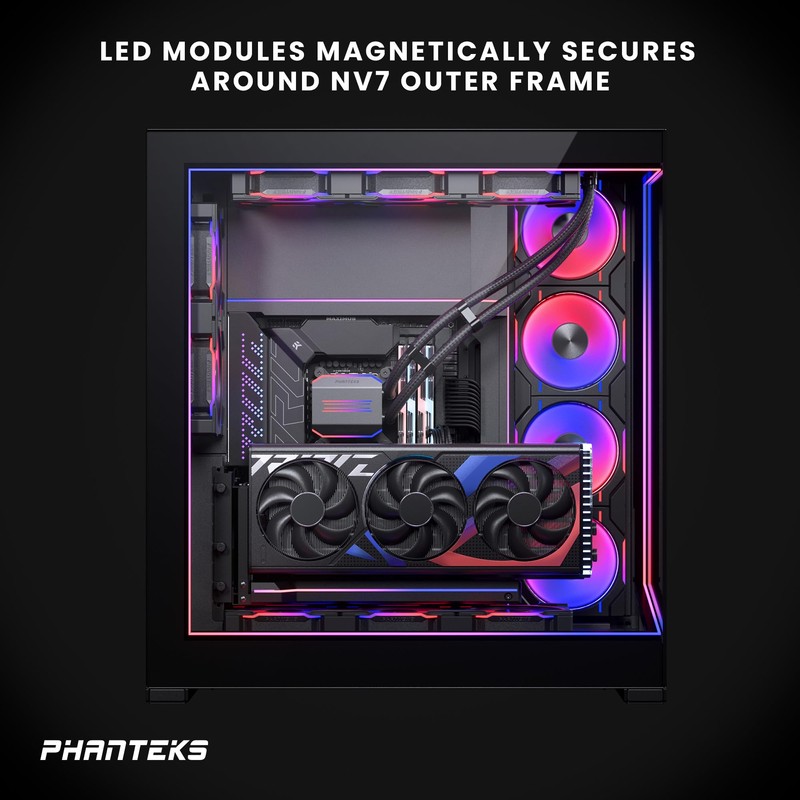 Phanteks NV7 Premium DRGB Kit, 4X D/A-RGB LED modules for