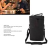 2 Bottle Wine Cooler Bag Leakproof Insulated Padded Wine Carrier