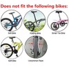 HOMEE Rear Bike Rack, 110 lbs / 50KGS Bike Cargo