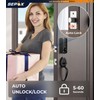 SEPOX® 2PC Set Smart Deadbolt Lock - 5-in-1 Keyless Entry