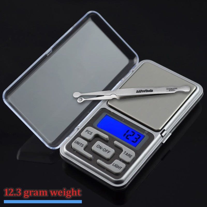 AAProTools Stainless Steel 'Bead/Ball Holding Tweezers' Ball Holder Piercing Tool
