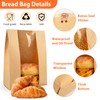 50 Pcs Bread Bags for Homemade Bread, ROOKEA Sourdough Paper