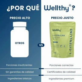 Wellthy L-citrulina 315g                                                                                                                              