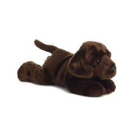 Aurora® Adorable Flopsie™ Max™ Chocolate Lab Stuffed Animal - Used to Create Imaginative Play Adventures - Perfect for Birthdays, Kids and Adults, All Ages - Brown 12.5 Inches