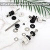 Universal Toilet Seat Hinge Bolts Kit, Heavy Duty Toilet Bolts,