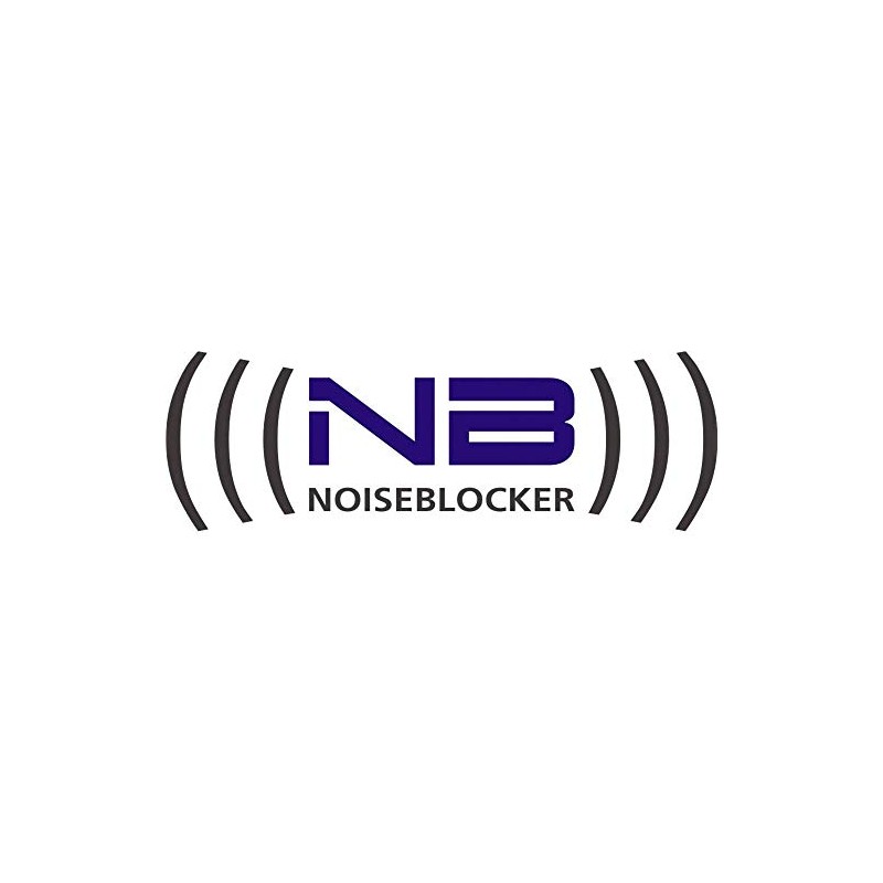 Noiseblocker NB-BlackSilent Fan XS-1 50mm x 10mm Ultra Silent Fan,