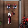 NANAGIFTREE Helmet Rack Wall Mount, Motorcycle Helmet Holder Plate Rack
