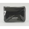 [NEXARY] Leather Coin Purse, 2 Pockets, with Key Ring -