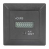 Hour Meter Digital Display Timer Hourmeter Gauge 0‑999999H 59M for