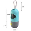 Generic Dog Poop Bag Dispenser, Bag Holder, Includes Extra Bag