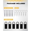 RETRUE Trailer Stake Pocket D Ring with Added Security Bolt