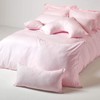HOMESCAPES Pink Pure Egyptian Cotton Oxford Pillowcase Standard Size 330