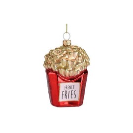 Gift Company Pommes Pendant, Red/Gold