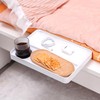 KIWIFOTOS Bedside Shelf for Bed, Bedside Tray Table Under Mattress