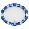 Dixie Ultra Disposable Paper Platters, 10" x 12.5", 25 Count
